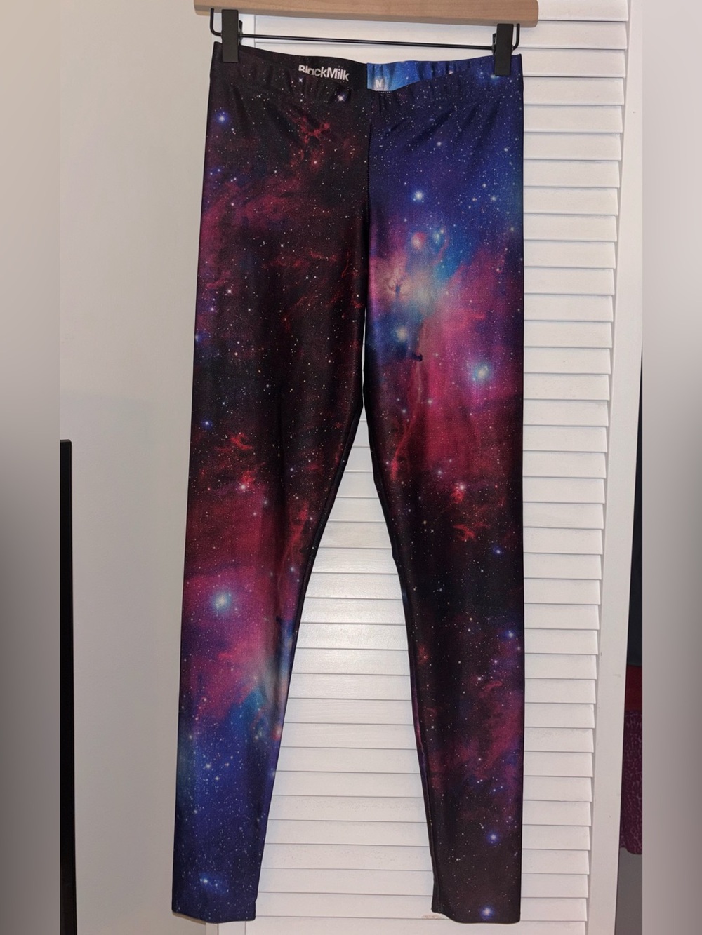 BlackMilk Purple 🌠Galaxy Leggings🌠 in women's size medium